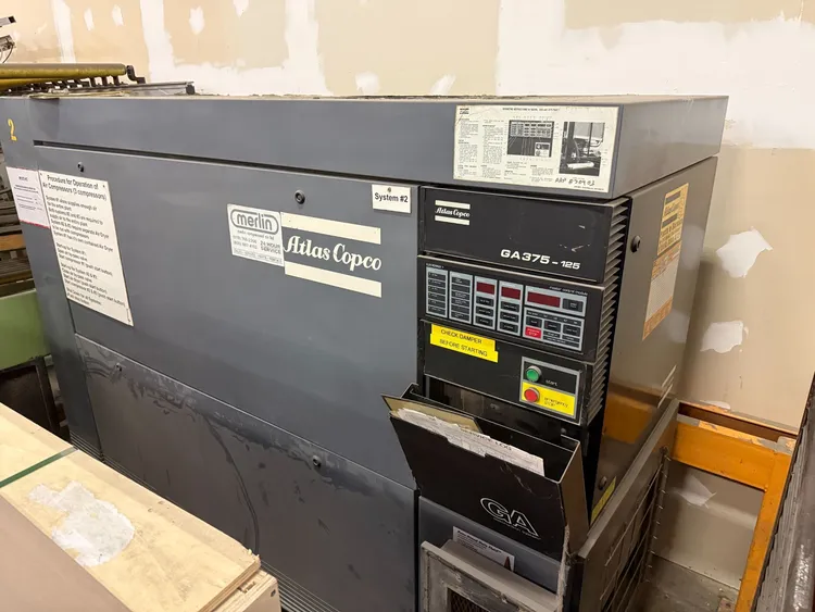 Used ATLAS COPCO GA 375-125 Rotary Screw & Sliding Vane Air Compressors Ontario CA | ListingHippo 7 #200844