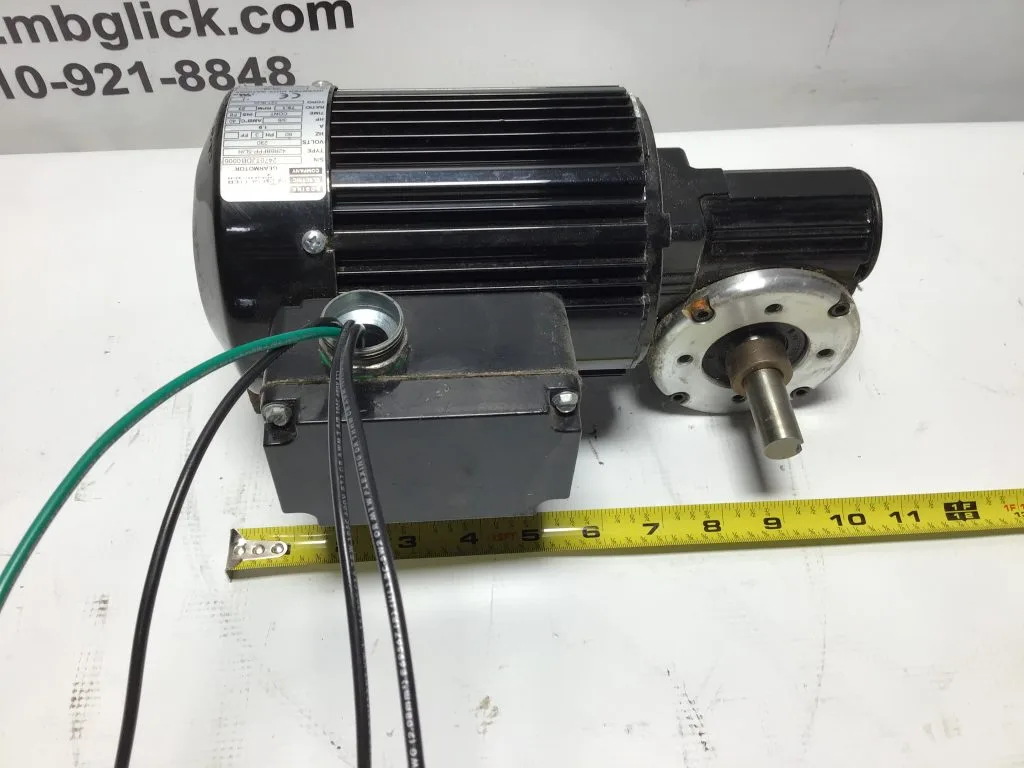 Bodine Electric 42R6BFPP-5L/H Gearmotor 3/8 HP 23 RPM Ratio: 75.1