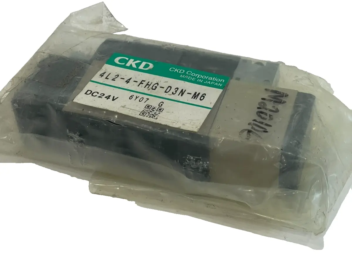 NEW CKD 4L2-4-FHG-D3N-M6 SOLENOID VALVE 4L24FHGD3NM6