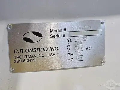 USED 2019 ONSRUD 5100M12