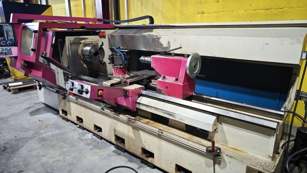 GEMINIS CNC Heavy Duty Flat Bed Lathe, in excellent condition, VIDEO, POA