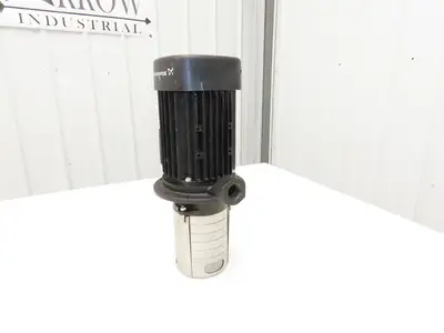 Grundfos MTH2-5/5 A-W-A-AQQV Immersion Coolant Pump .75kw 230V 3PH 13GPM 3/4"NPT