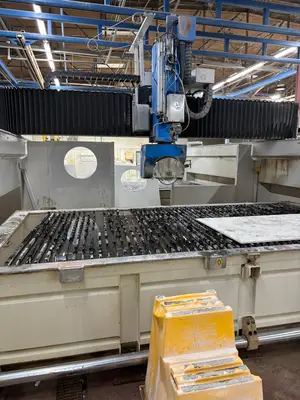 USED 2018 CMS BREMBANA FORMAX JET BRIDGE SAW/WATERJET COMBINATION CNC MACHINE