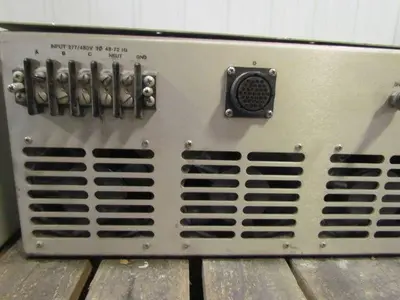BEHLMAN ACM-6000-08V-3909 Input 277/480VAC 30 48-72Hz Output 0-135/0-270VAC 10
