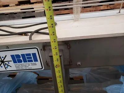 BEI 10' Flat Belt Conveyor