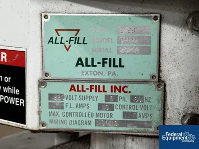 USED All-Fill All-Fill Auger Filler, Model B-400
