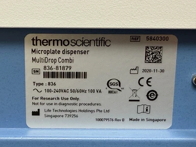 USED Thermo Scientific Multidrop Combi 836