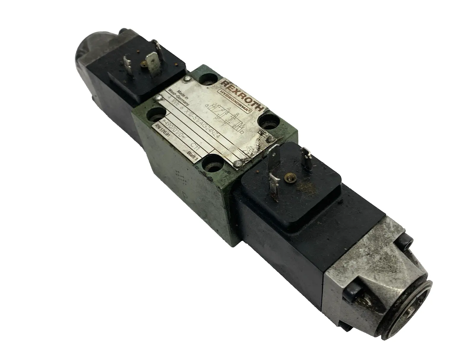 Used Rexroth 4 WE 6 X12-S1/AG24NZ4 Solenoid Valves Michigan US | Maverick Industrial Sales #1460734