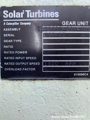 Used SOLAR CENTAUR 40 Steam Turbine Generators Illinois US | Aaron Equipment #1348259