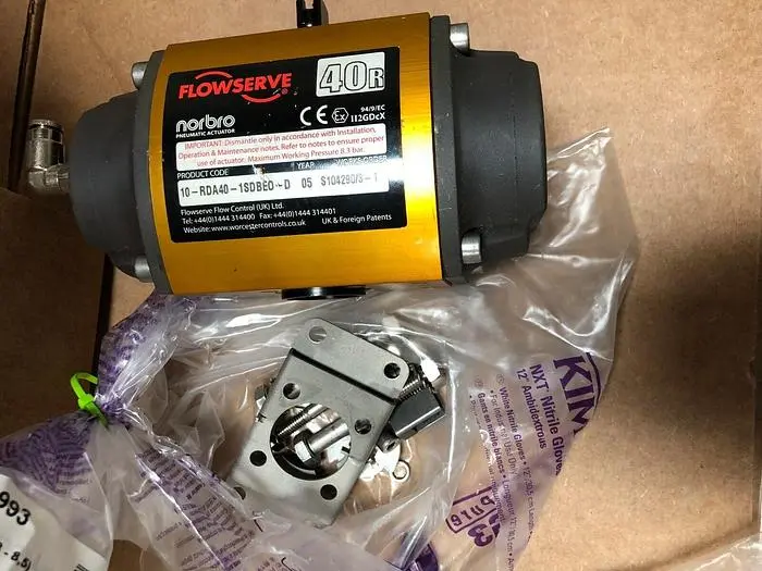NORBRO PNEUMATIC ACTUATOR 10-RDA40-1SBEO-D