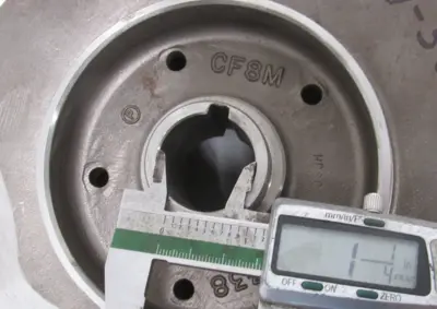 NEW GOULDS 2L827 IMPELLER 8.44" DIA.