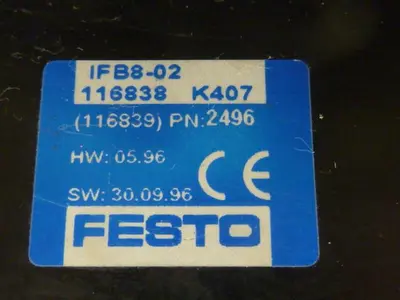 USED FESTO IFB8-02