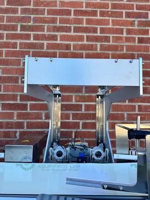 USED DORNER STAINLESS STEEL CONVEYOR INSPECTION MACHINE W/ OPTEL CONTROLLER