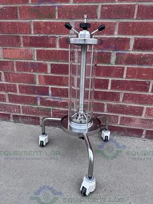 USED CYTIVA / GE / PHARMACIA BPG / SCHOTT 140 / 500 CHROMATOGRAPHY COLUMN