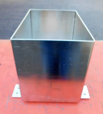USED SANITARY BULK HOPPER .9 CU/FT