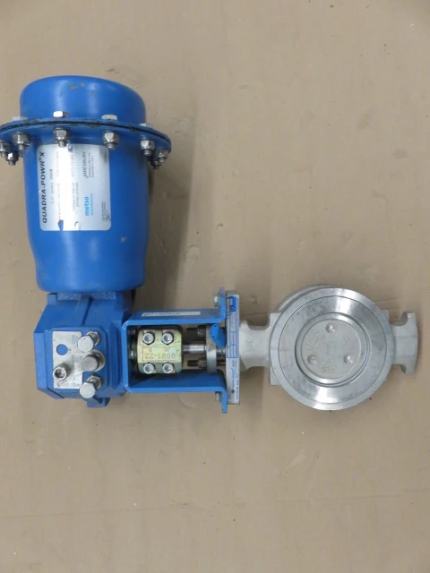 Jamesbury 4"-150 Wafer Sphere / Butterfly Valve with Pneumatic Actuator Unused