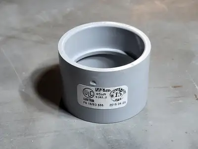 PVC Coupling 45WA 5102.2 (Box of 20)
