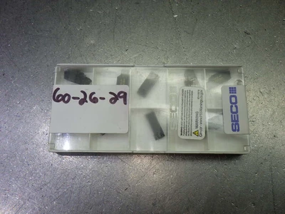 SECO Carbide Grooving / Parting Inserts QTY10 LCMF160604-0600-MT TGK1500 (LOC3281)