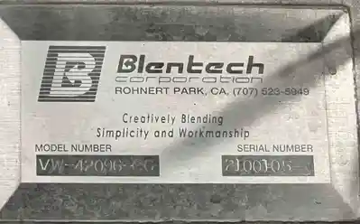 USED BLENTECH VW-42096-CC