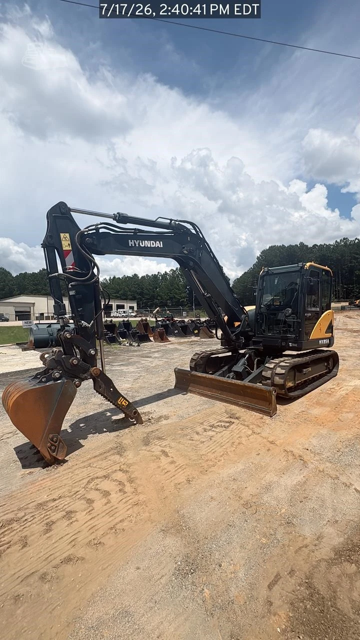 Used 2023 HYUNDAI HX85A Crawler Excavators Georgia US | National Equipment Dealers #1422223