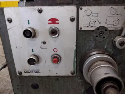 #2 CINCINNATI MODEL #207 HORIZONTAL MILL WITH VERTICAL TOOLMAKERS OVERARM: STOCK #22270