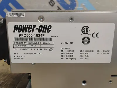 POWER ONE PFC500-1024F Electrical/PLC/Automation | ESS Industrial Equipment Sales (3)