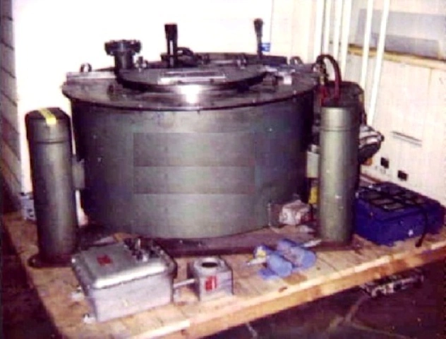 Tolhurst 48 x 20 perforate basket centrifuge, 316SS.