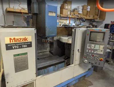 1996 MAZAK VTC-160A Vertical Machining Centers | Liberty Machine Works LLC (1)