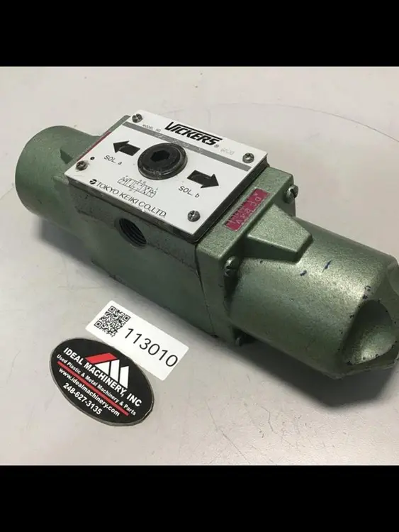 Used VICKERS DG4S52CMWH10 Valves/Fittings Michigan US | Ideal Machinery #902063