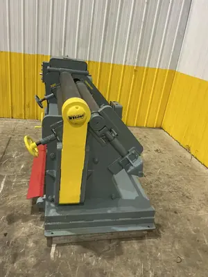 48" x 5/16" WYSONG MODEL #D-48 POWERED PLATE BENDING ROLL: YOBRO #24998