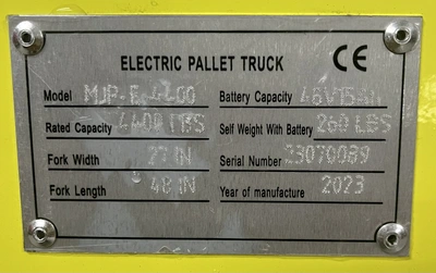 NEW 2025 HELMAR MJP-E-4400