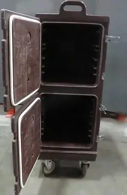 Cambro insulated mobile food cart