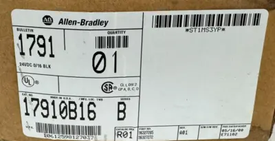 NEW ALLEN BRADLEY 1791-0B16 BLOCK I/O MODULE SER. B 17910B16