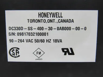 NEW HONEYWELL DC330D-SS-400-30-0AB000-00-0 TEMP CONTROL DC330DSS400300AB000000
