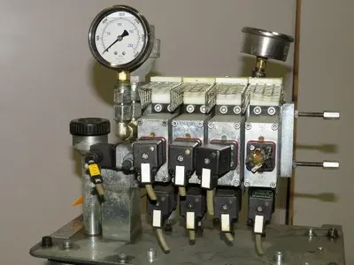 Hawe MP44A-H6.0/B11T-7869901-USA/2A Hydraulic Pump 4 Stack Valve Block 24DC