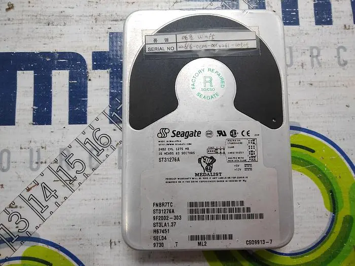Used SEAGATE ST31276A Computer Accessories | SMT Resource #490053