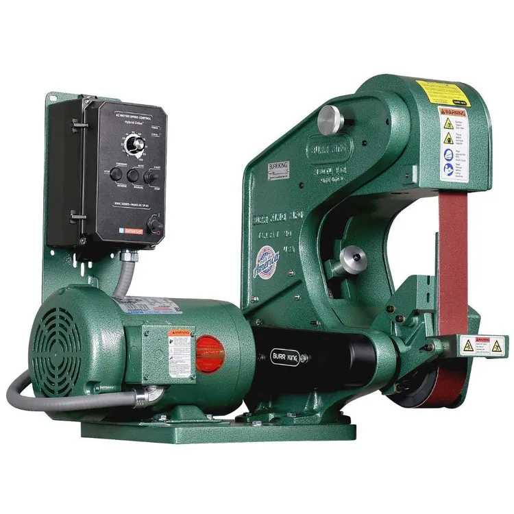 New | in-Stock BURR KING MODEL 482 Belt Grinders Including Sanders Florida US | Sierra Victor Machinery #1259777