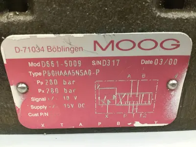 USED MOOG D661-5009