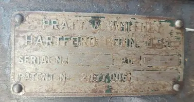 30'' Pratt & Whitney Manual Rotary Table on 24'' x 43'' Right Angle Plate