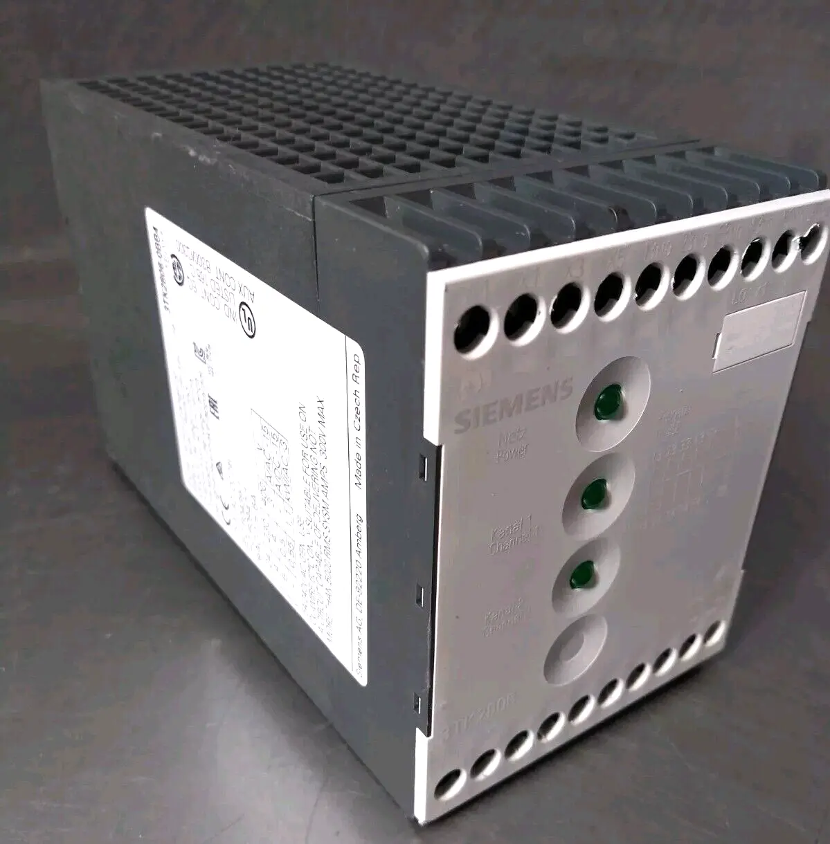 Used Siemens 3TK2806-0BB4 Safety Relay, 240VAC, 6A Relays & Switches | Palmetto Automation #1149785