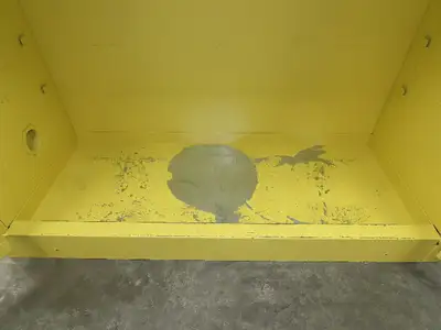 Securall A130 Yellow Flammable Safety Cabinet Dual Door 30 Gallon Liquid