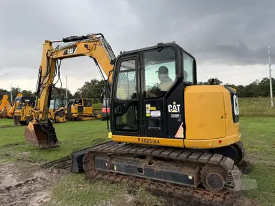 Used 2016 CATERPILLAR 308E2 CR Excavators Florida US | Intrac Machinery #1566428