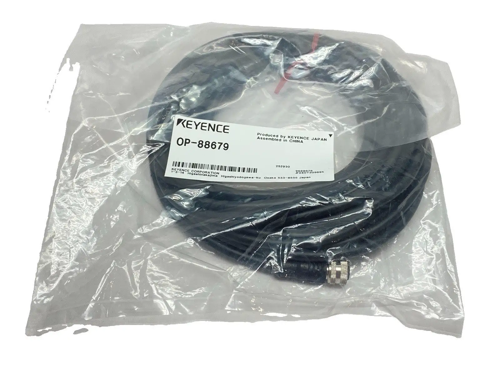 New | in-Stock KEYENCE AI-Powered Code Reader Control Cable 5m PLC Processors Michigan US | Maverick Industrial Sales #1465249