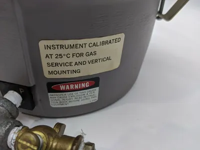 USED WALLACE & TIERNAN PRESSURE KILOPASCAL GAUGE 0-50