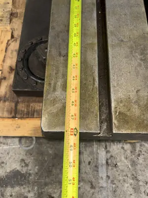 36" X 48" GIDDINGS & LEWIS AIR LIFT ROTARY TABLE: STOCK #23586