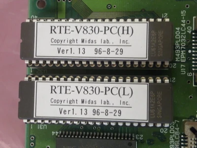 USED MIDAS LABS RTE-V830-PC M493BA01 BOARD