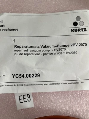 New | in-Stock Kurtz Ersa YC54.00229 Power Generation Indiana US | J&J Industrial Supply #1074246