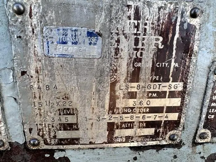 Used COOPER BESSEMER LS-8-GDT-SG / LSV-8 Gas Engines | Compression Source #417037
