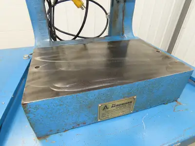 Acromark 630 Pneumatic Air Punch Press 3.5" Stroke 8" Throat 16x10"