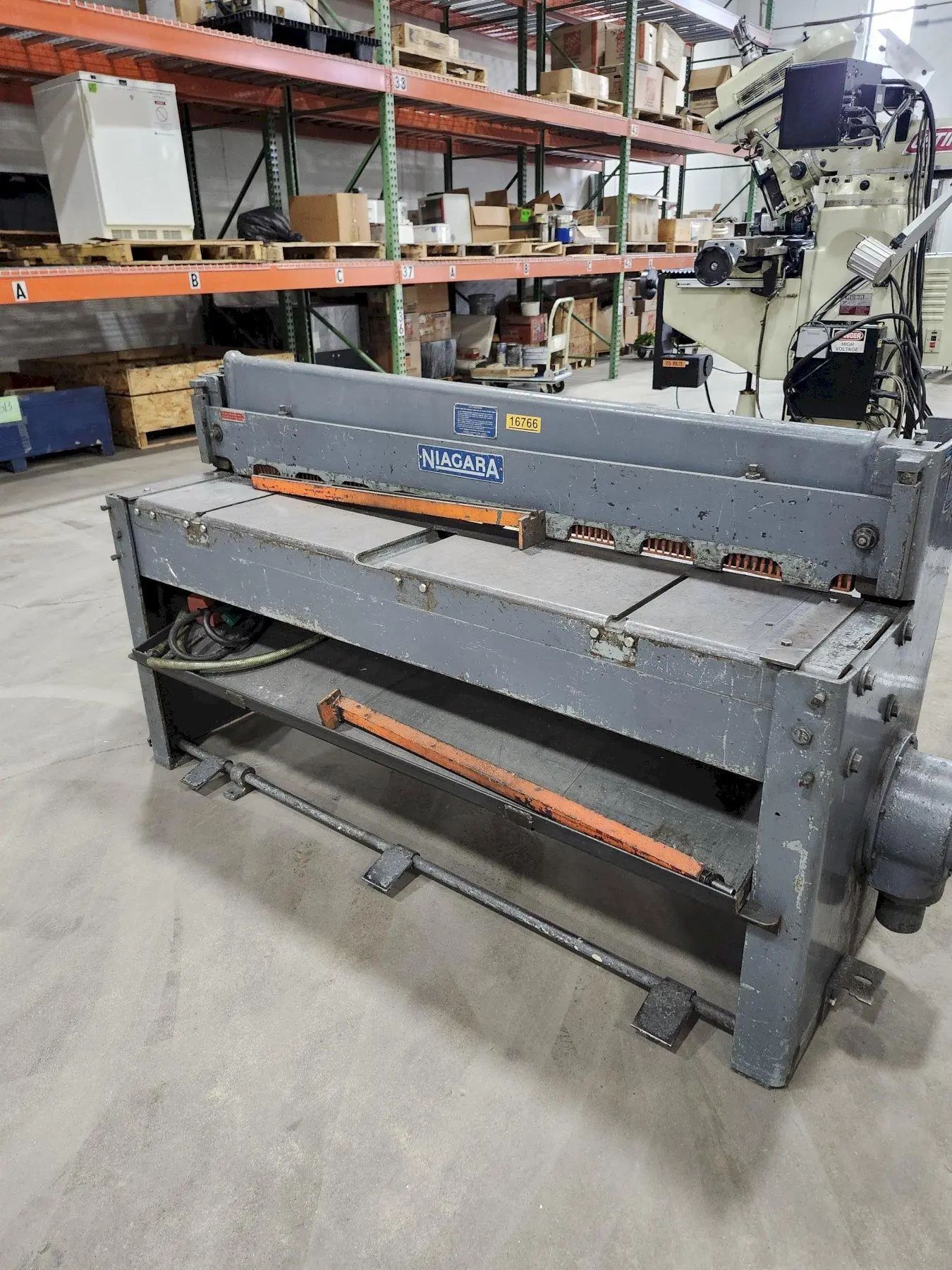 Used NIAGARA 14 GAUGE Power Squaring Shears (Gauge) Minnesota US | Orca Machine Tools, Inc. #1267015